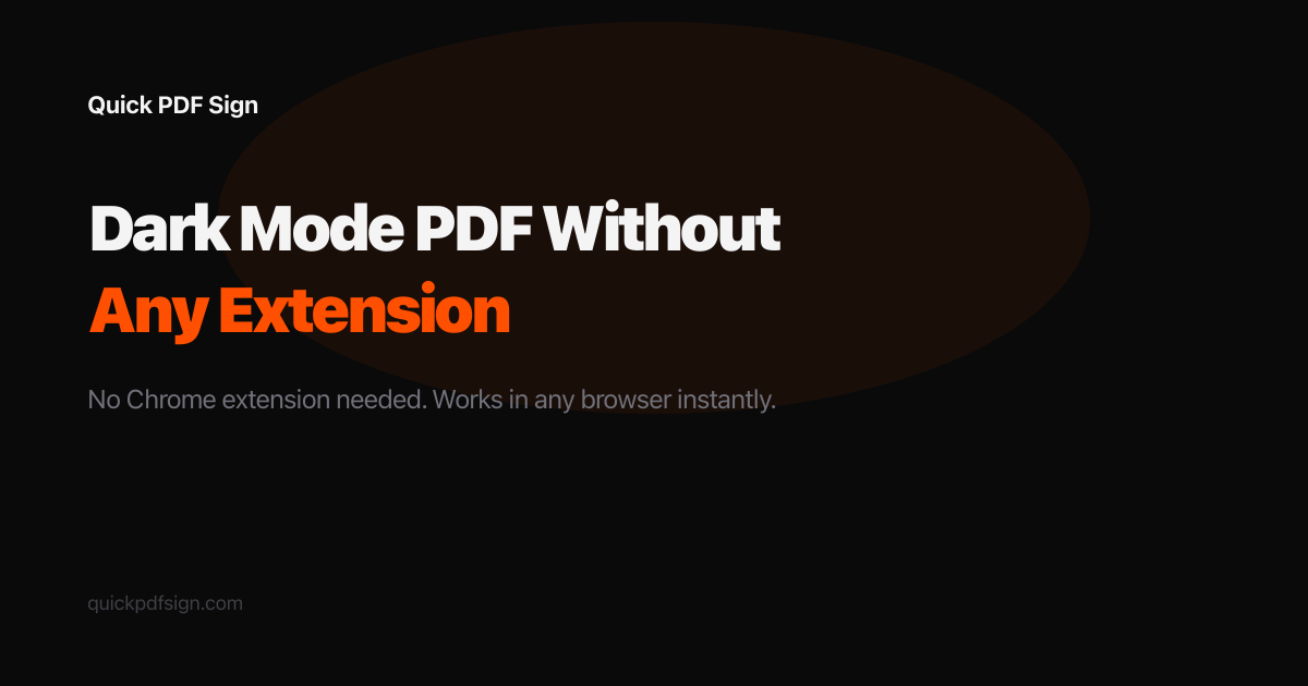 How to Enable Dark Mode for PDFs Without a Chrome Extension